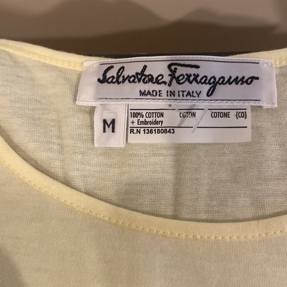 SALVATORE FERRAGAMO tank top. Size M. - Picture 4 of 5